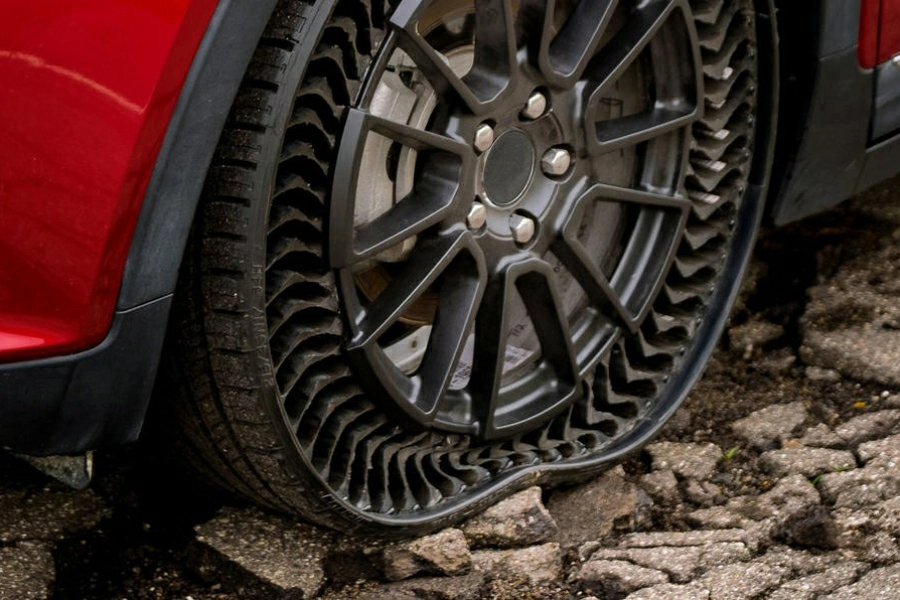 Michelin Utpis - pneus que n�o furam e nem esvaziam